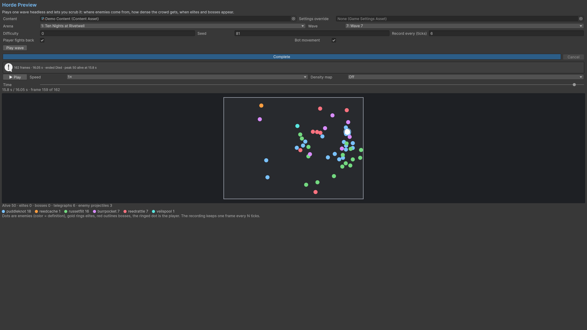 Product capture.